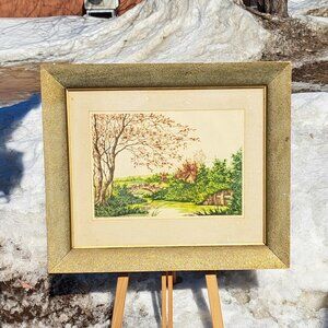 Paul Granville Le Chalet Signed Paris Etching Society